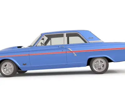 1964 Ford Fairlane Thunderbolt 3D model