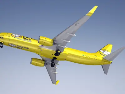 Boeing 737-800BCF Mercado Livre 