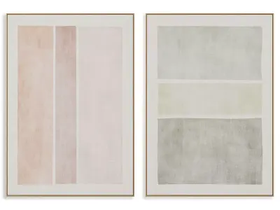 Abstract Painting Frame set 3D model 520