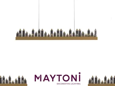 Pendant Gletscher ARM424-PL-05-W Maytoni Classic Free 3D model