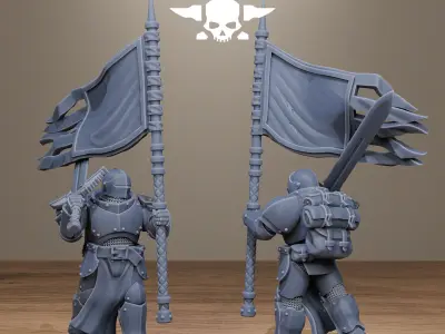 Solaris Greatswordsmen 3D print model