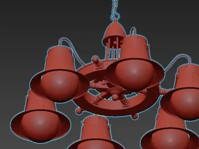 arte lamp a7006lm 6ab 3D model