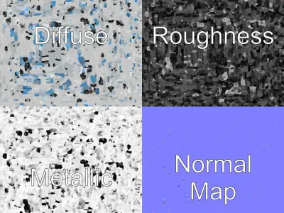 Versatile Scaffold Ladder 3D Model Pack with Ergonomic Design Low-poly 3D model