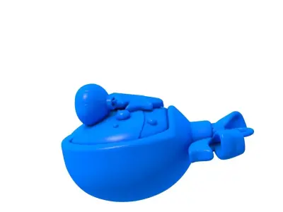 Cute Merry Christmas - Christmas - Merry Christmas Ornament  3D print model