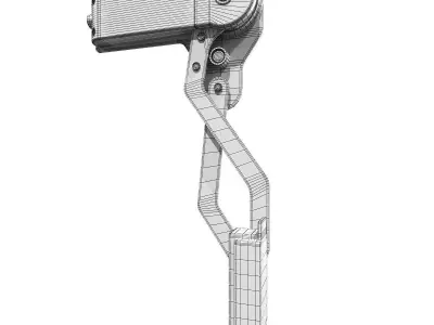 Furniture Fittings Mega Pack - Lifts and Hinges 3D model