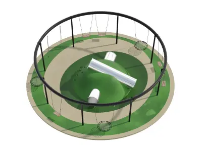 Kids Playground 3 3D model