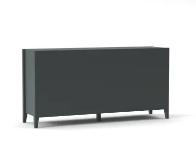 Cabinet Sideboard with 4 Doors 3D model