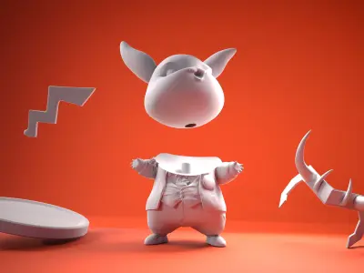 Pikachu Loki - PikaLoki 3D print model