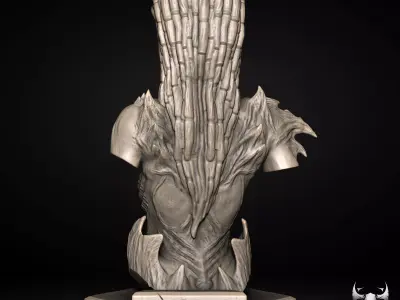 Queen of Blades - Sarah Kerrigan Starcraft 3D print model 3D print model