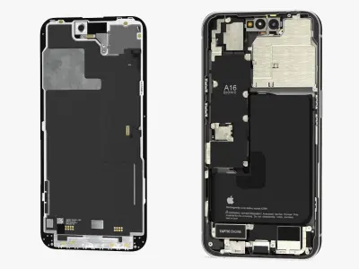  iPhone 14 Pro with Full Internal Structure 