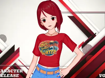Anime Characters Pack Vol I