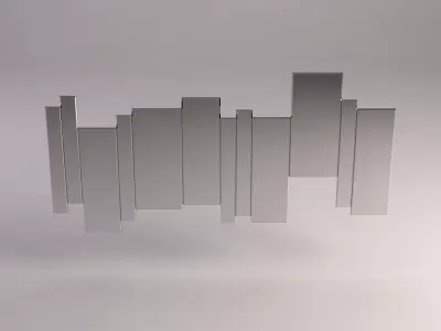 MIRROR---Offset frieze 3D model