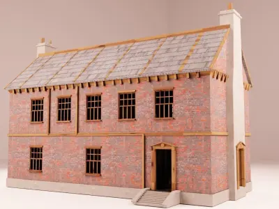Mansion 3D model buy