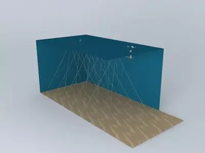 ARGO Architects ISEM Intercontinental submerged maglev track ... 3D model