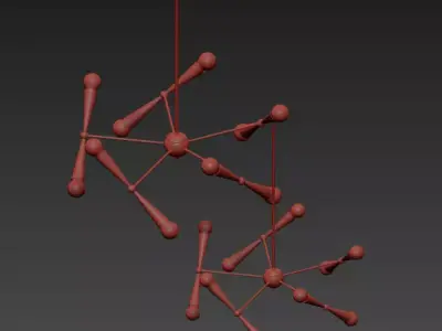 Sputnik Lighting Polyvore Australia 3D model