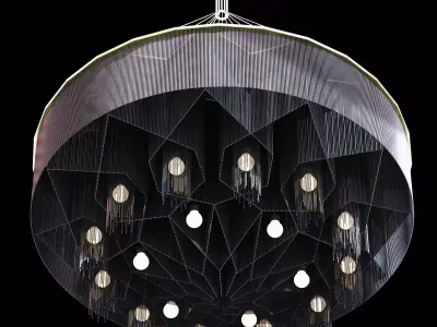 Willowlamp MANDALA BLACK DIAMOND 3D model