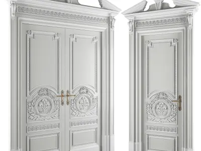 versailles doors 3D model