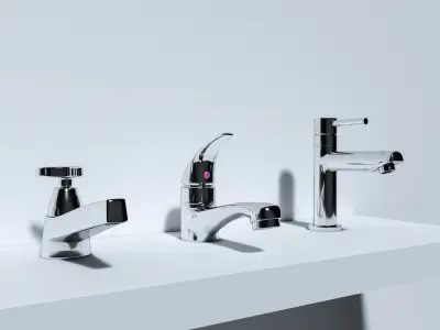 Faucet pack 3D model