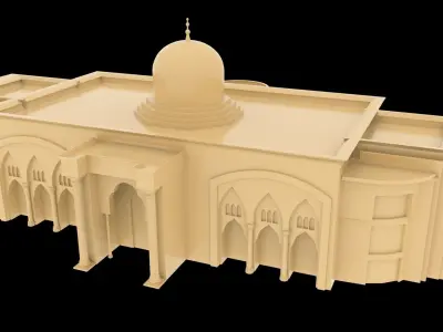 Sharjah Finance Department 3D model