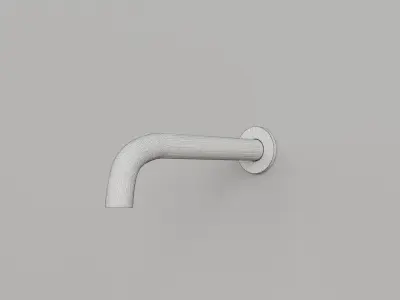 Bathroom Interior Scene and Fixtures Collection 3D model