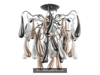 794 Manica Lightstar Collection of Lamps 3D Model Pack