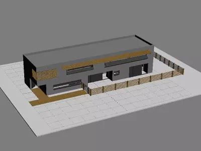 House 2 max 2008 3D model