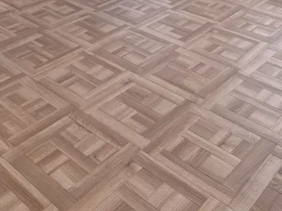 Parquet - Laminate - Wooden floor 2 in 1 Low-poly 3D model 190