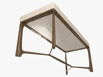 holly hunt xy bench 3D model