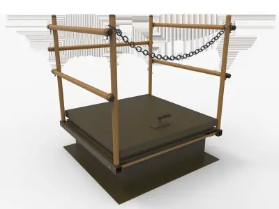 Roof Hatch Door 3D model