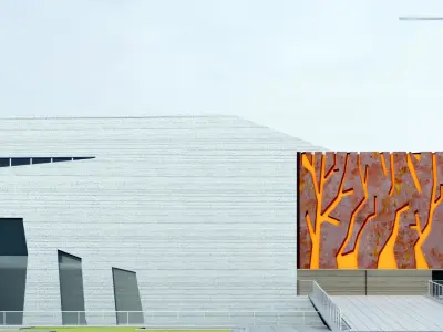 Landscape Modern buildings Museum Architectural Texture