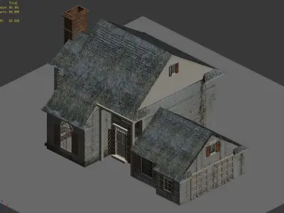 Heterogeneous - Building - Building B Building 07 3D model