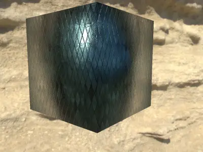 Leaded Window Material Texture