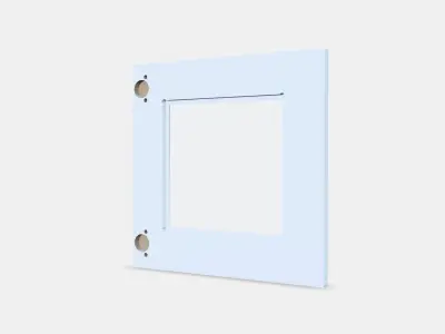 AXSTAD Glass by 3 Low-poly 3D model