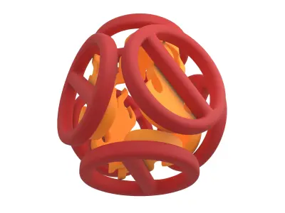 No Fire Icon V2 003 Low-poly 3D model