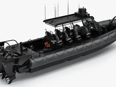  RHIB Patrol Inflatable Boat 