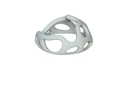 SciFi Cube Object No 45341 Low Poly Shape Low-poly 3D model