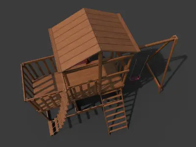 Children playground    3D model