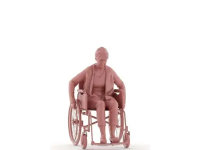 Helen posed 3 3D model
