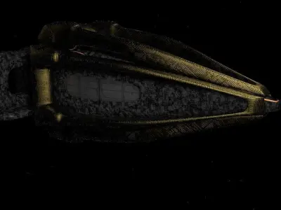 The Others - Aaron Flak Ship 3D model