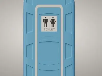 Porta Potty 3D model