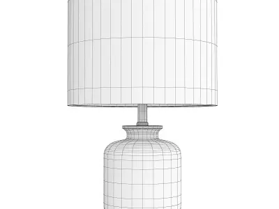 Marsh Glass LED Table Lamp Low-poly 3D model