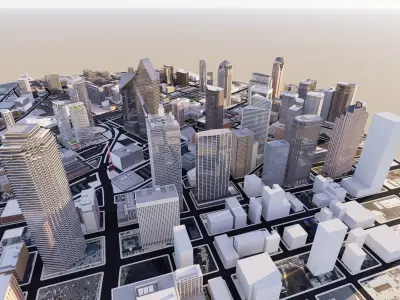 Dallas 3D model