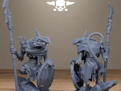 Rotfang Melee Infantry 3D print model