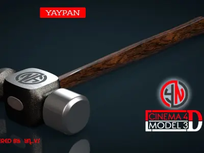 Uzbek milliy bolga architectural  3D model