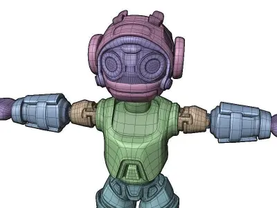 Humanoid Robot 3D model order