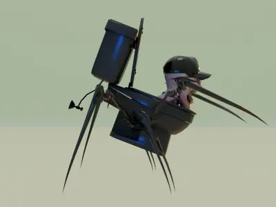 skibidi nemit 3D model