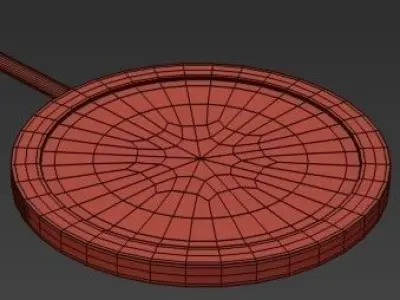 Discus Three Pendant Light Jamie Gray 3D model