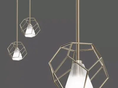 INCANTO cube hanging from string 3D model