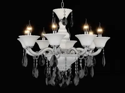 881080 Bianca Osgona Chandelier 3D model