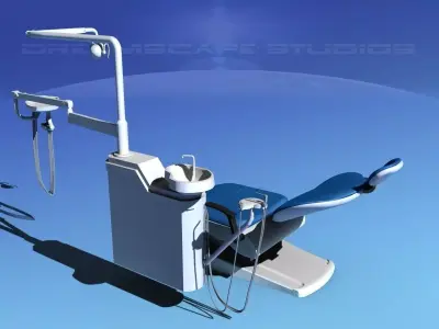 Dental Examination Chair 3D model